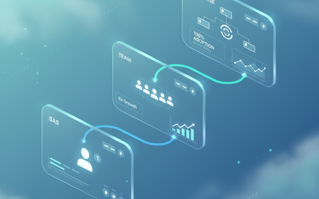ボトムアップSaaSをエンタープライズ収益に変える4ステップ——個人利用から全社契約への摩擦を設計で消す方法