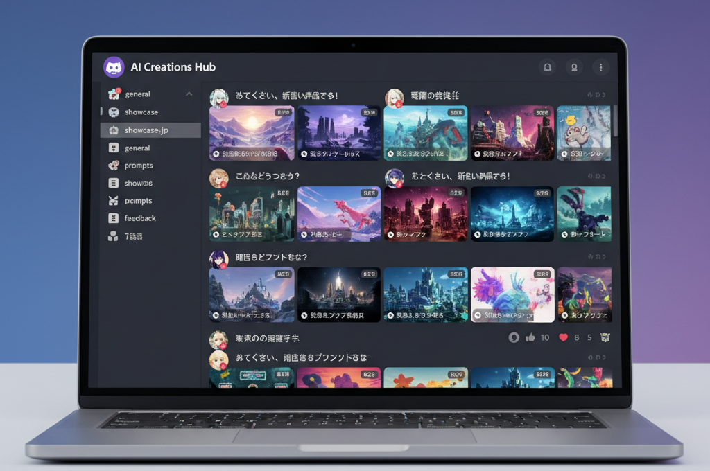 Discordを製品の流通チャネルに変える4ステップ——Midjourney型「作る→見せる→広がる」ループの設計