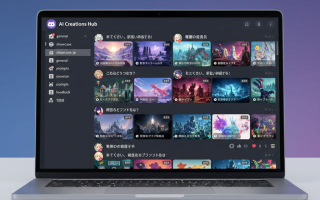 Discordを製品の流通チャネルに変える4ステップ——Midjourney型「作る→見せる→広がる」ループの設計